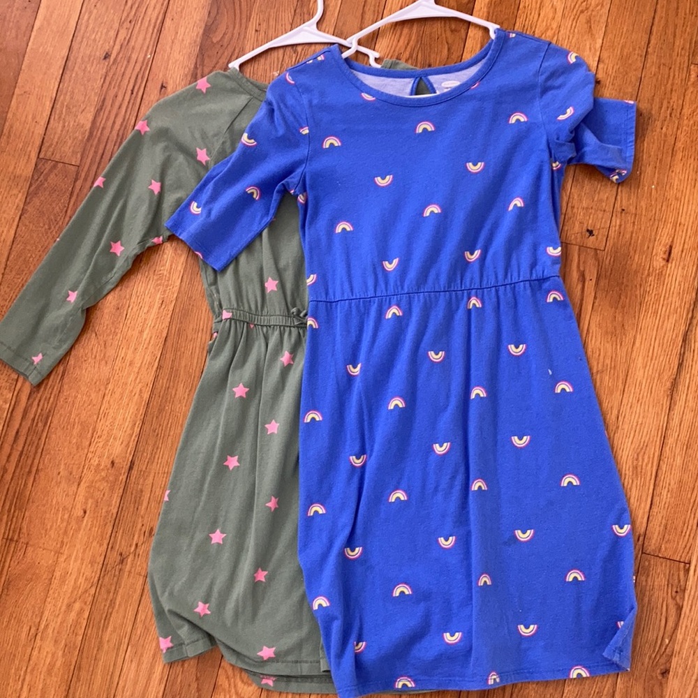 2 super cute dresses ! One from gap, the other one old Navy!